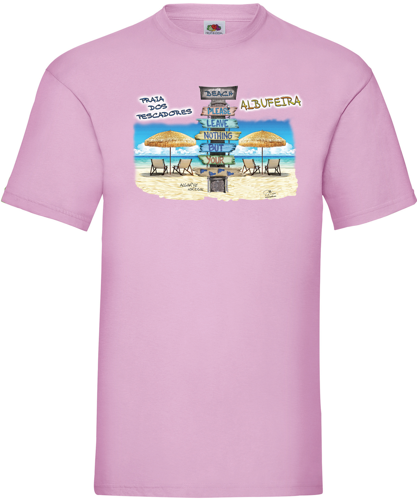 T-shirt Pegadas Albufeira