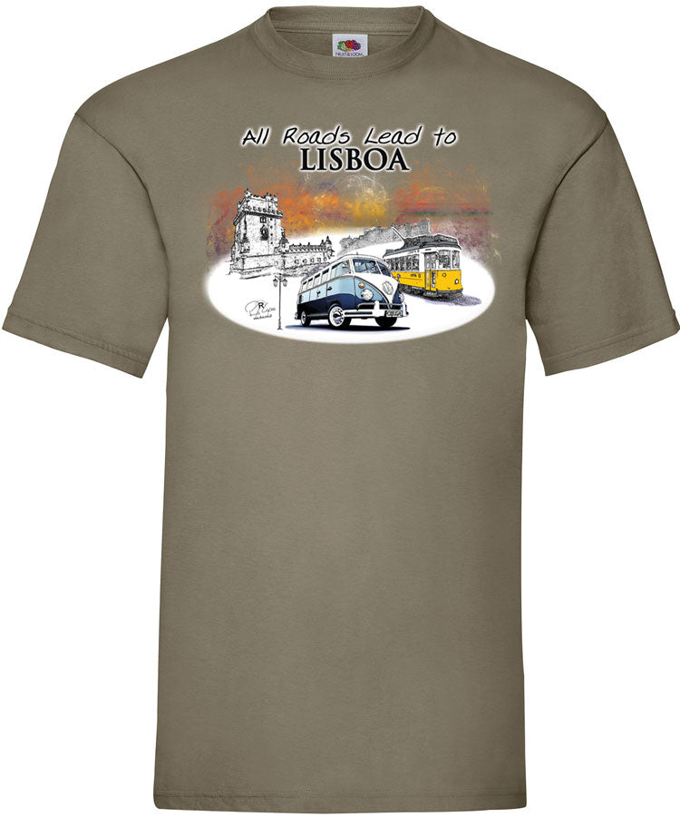 T-shirt All Roads Lead to Lisboa