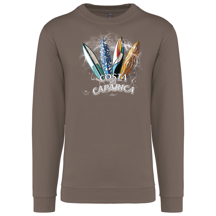 Sweatshirt Kariban sem Capuz Surfboards Costa da Caparica
