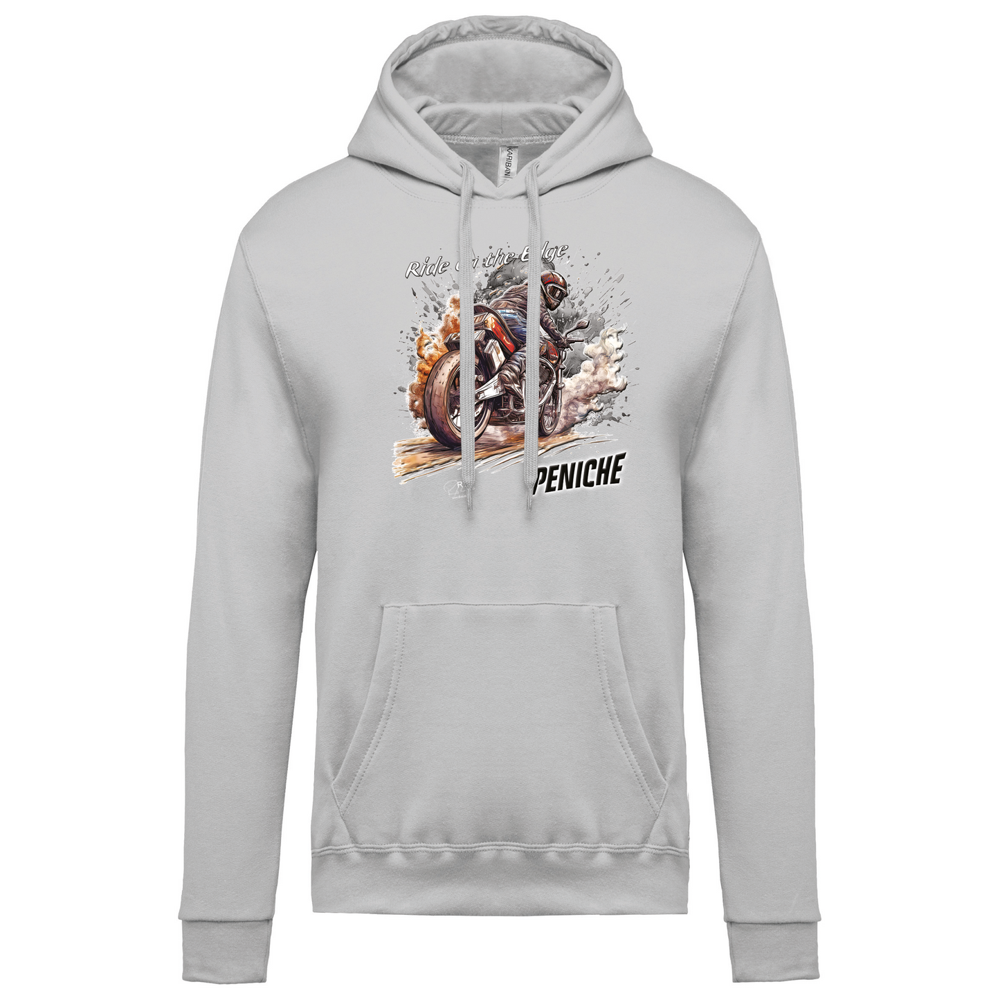 Sweatshirt Kariban com Capuz Ride on the Edge Peniche