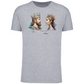 T-Shirt Algodão Biológico King and Queen Óbidos
