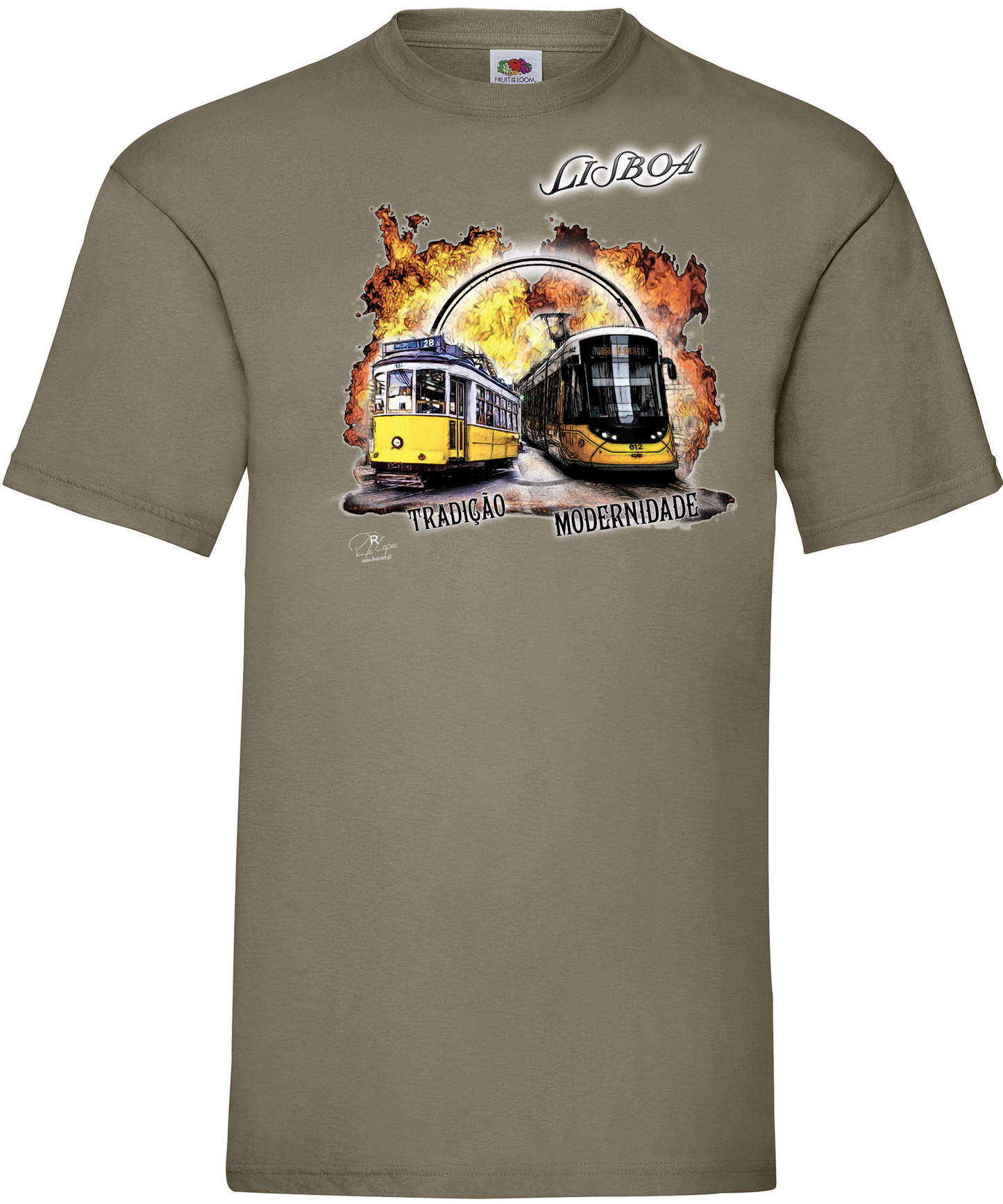 T-shirt Tradição e Modernidade