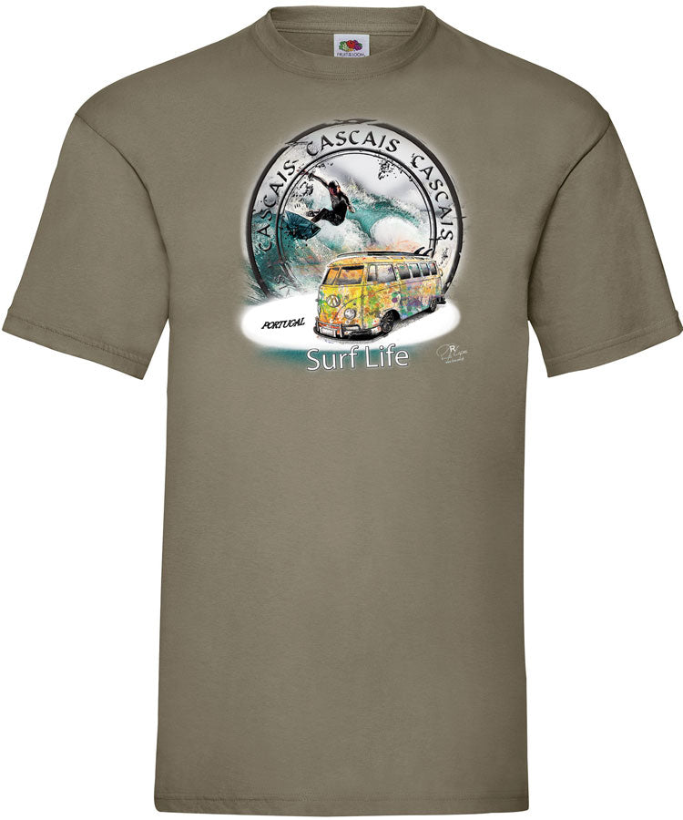 T-shirt Surf Life Cascais