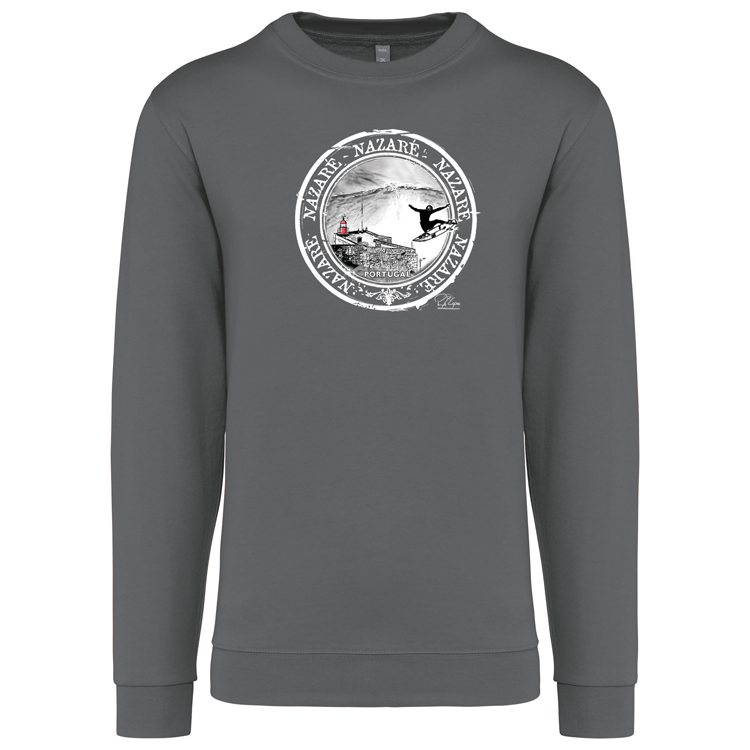 Sweatshirt Kariban sem Capuz Selo Nazaré