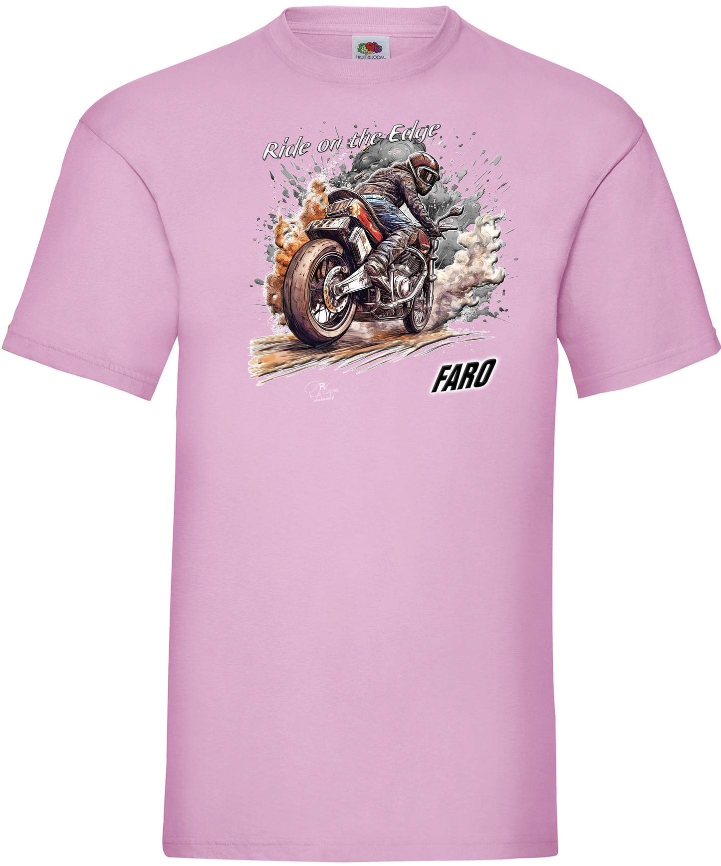T-shirt Ride on the Edge Faro