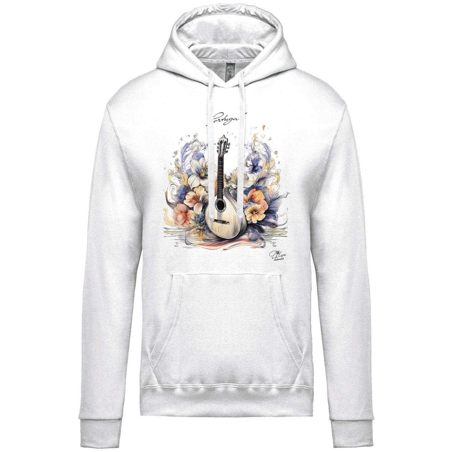 Sweatshirt Kariban com Capuz Guitarra Portuguesa