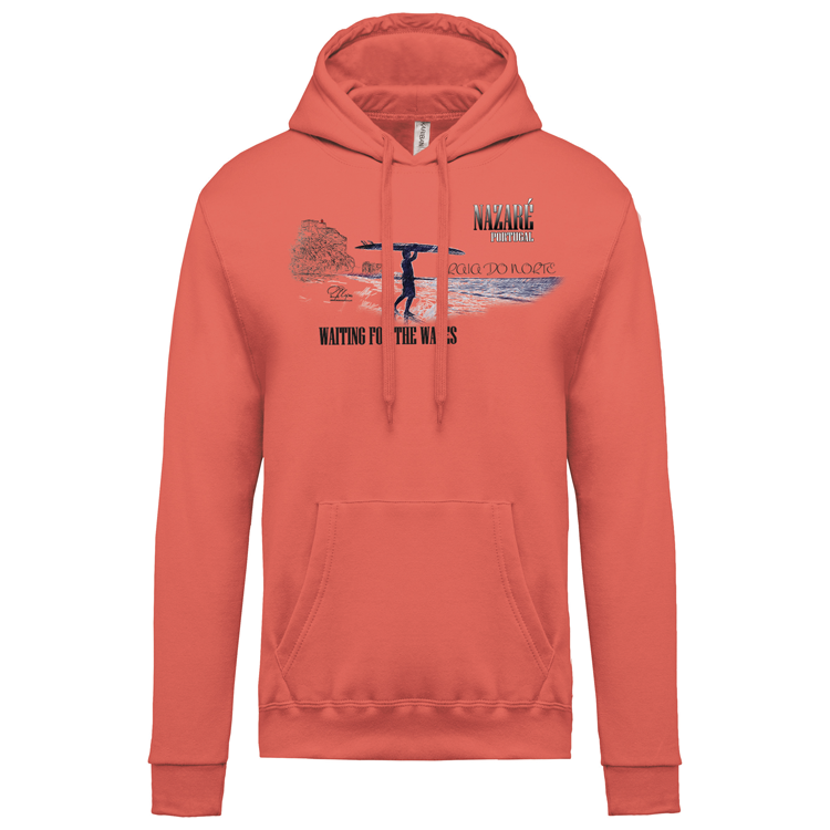 Sweatshirt Kariban com Capuz Praia do Norte