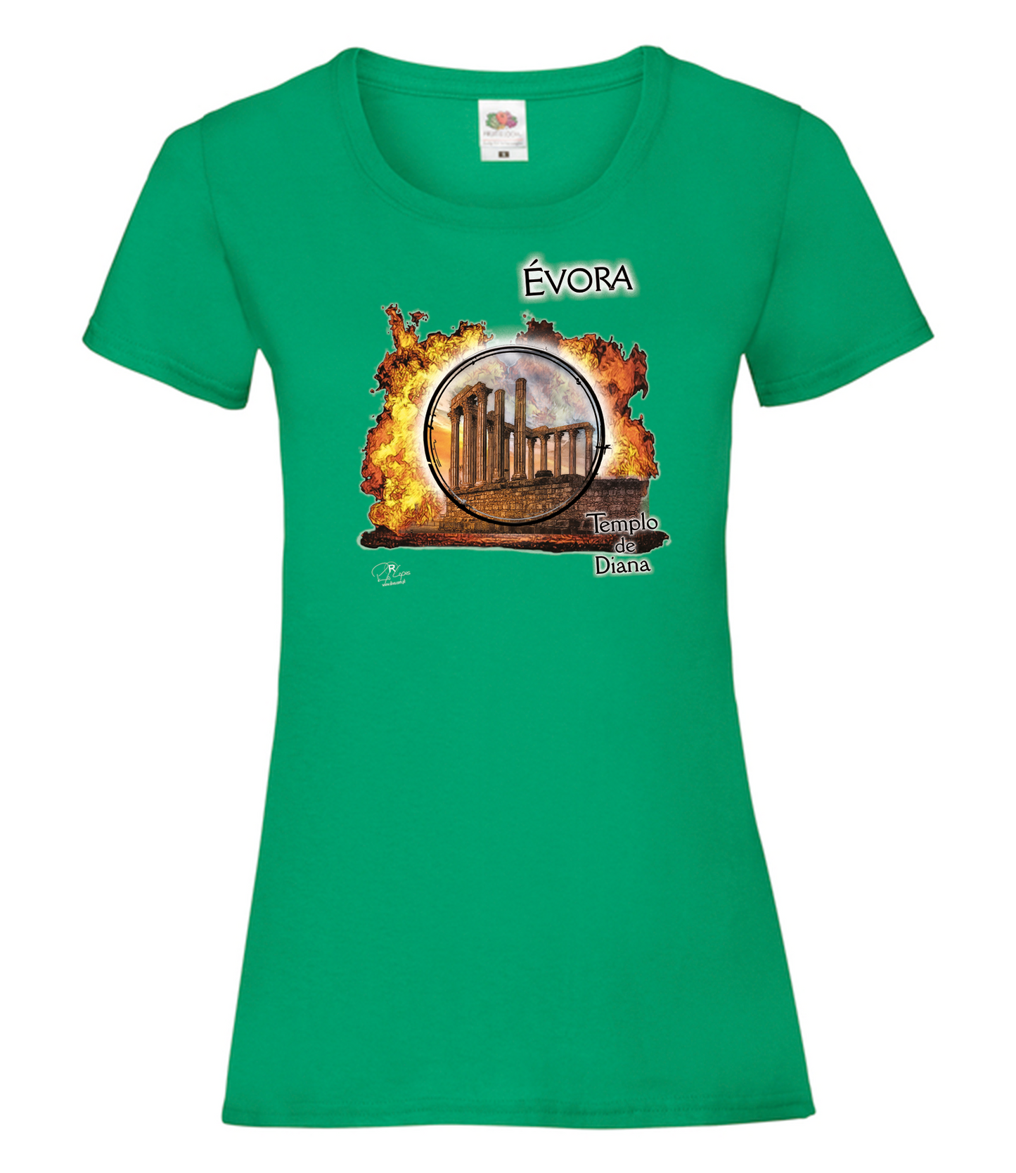 T-shirt Senhora Templo de Diana