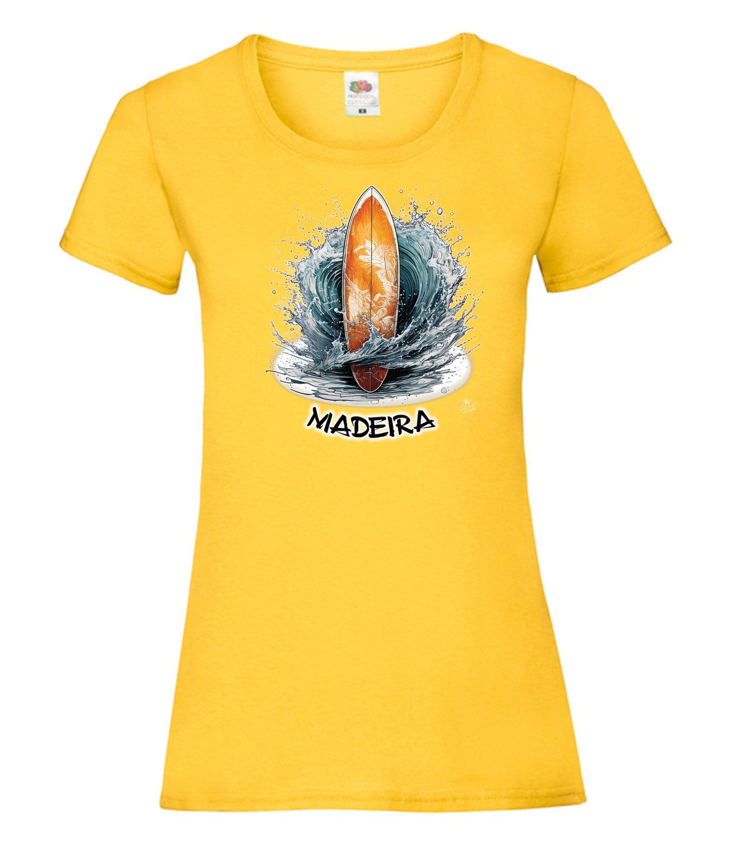 T-shirt Senhora Prancha Madeira