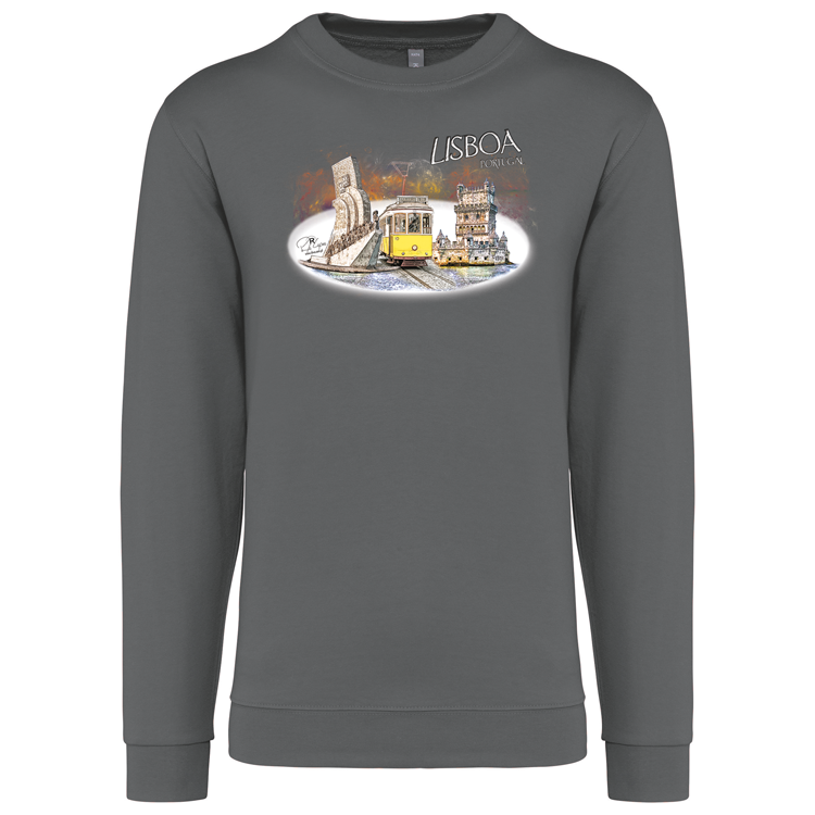 Sweatshirt Kariban sem Capuz Monumentos Belém