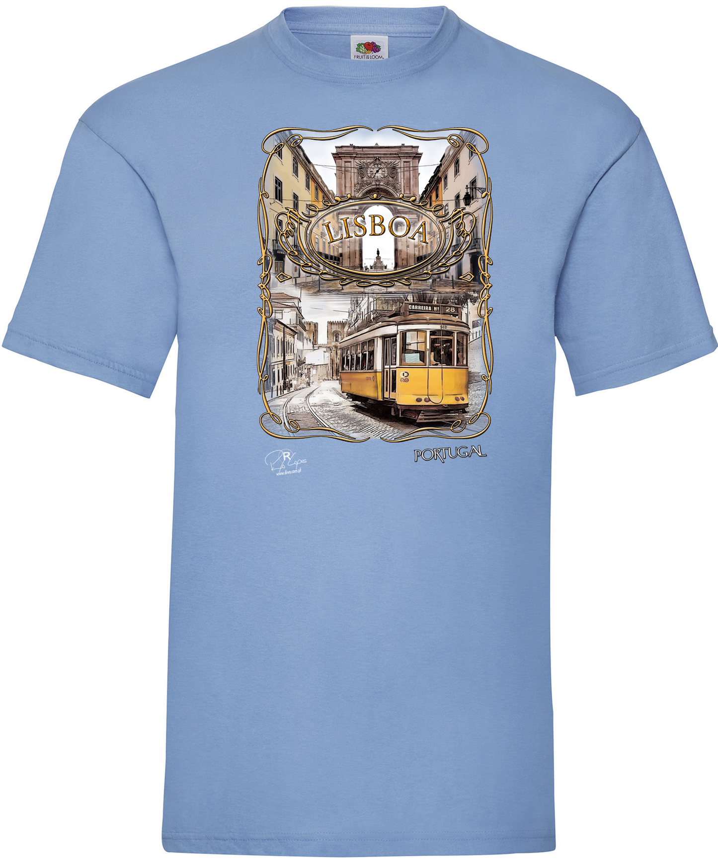 T-shirt Gold