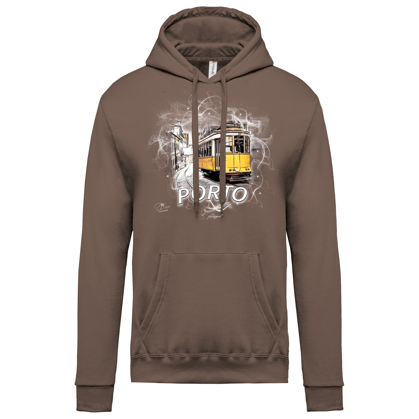 Sweatshirt Kariban com Capuz Carreira 28 Porto