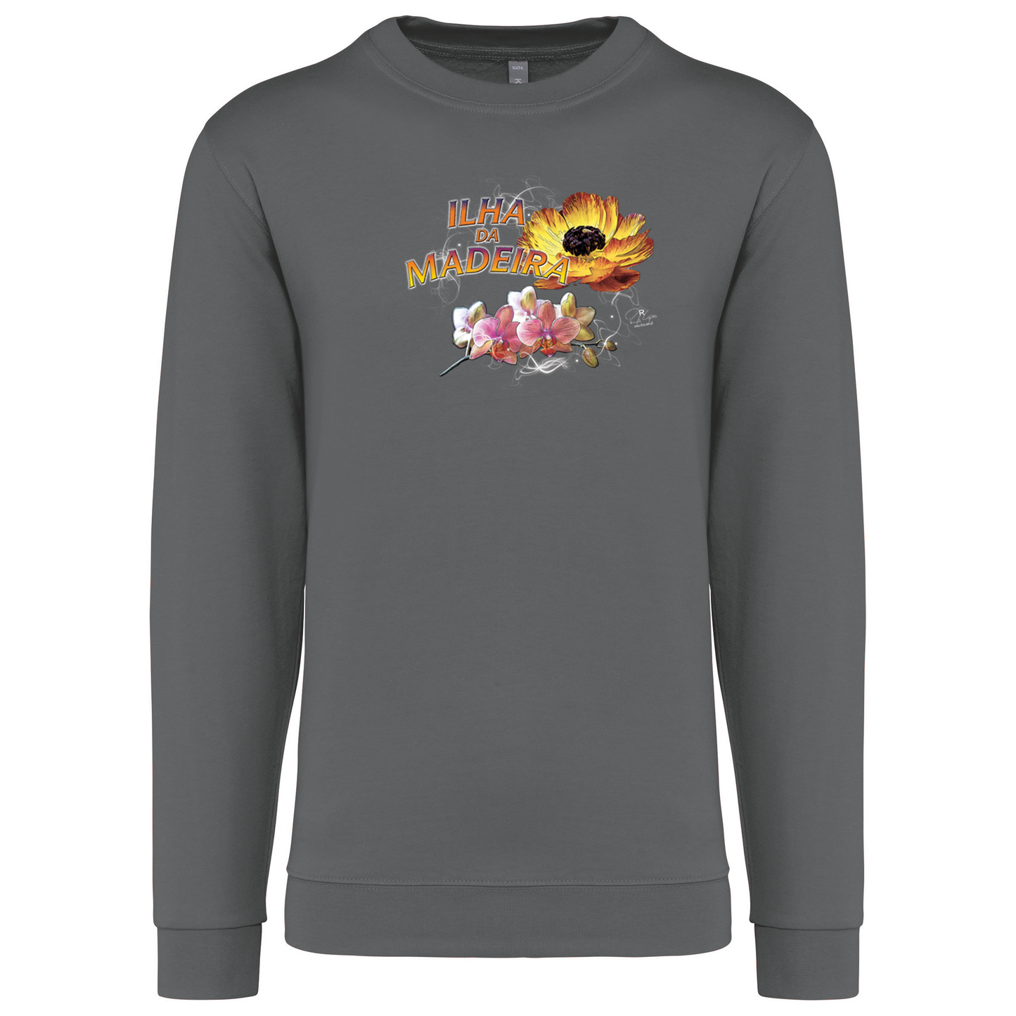 Sweatshirt Kariban sem Capuz Madeira Flowers