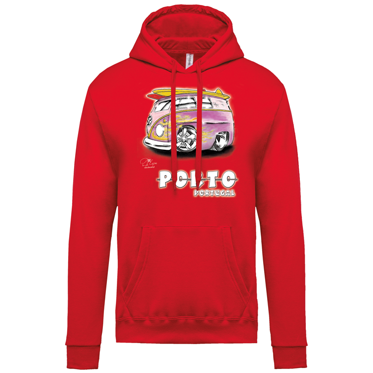 Sweatshirt Kariban com Capuz Gorduxinha Porto