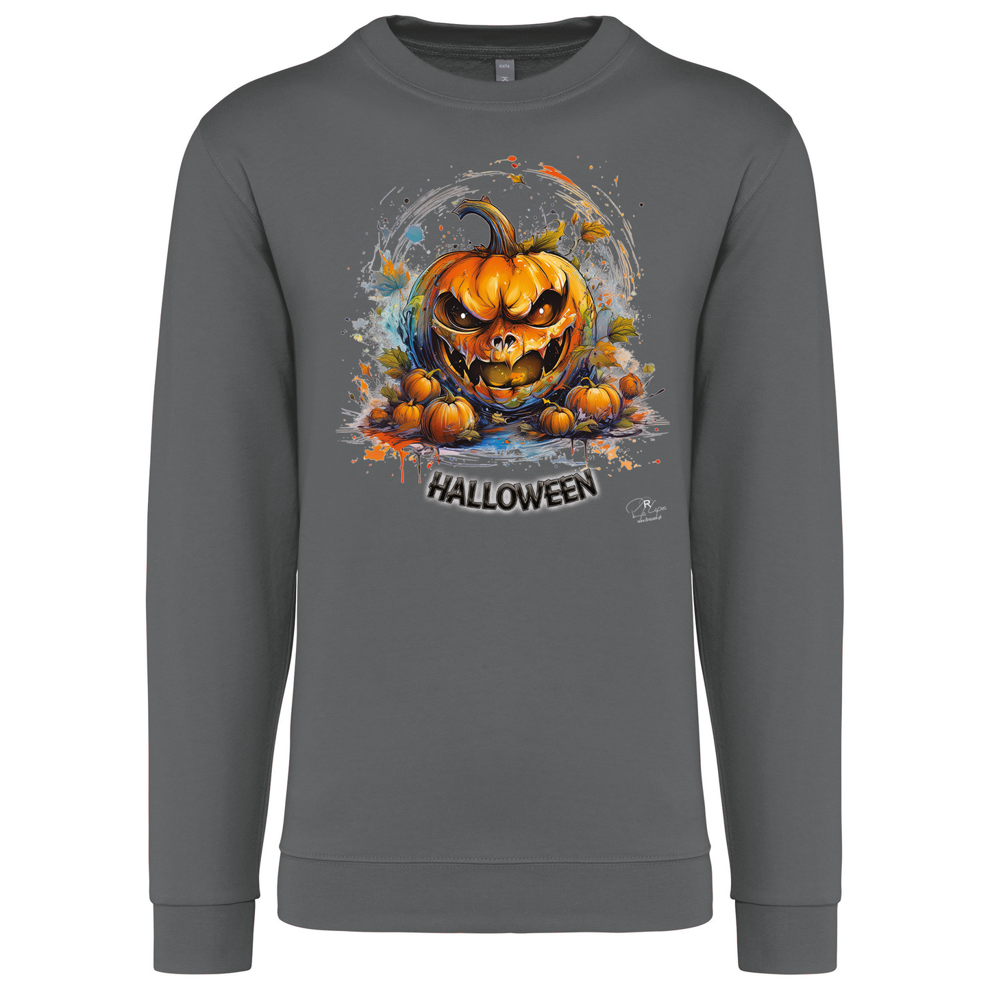 Sweatshirt Kariban sem Capuz Abóbora