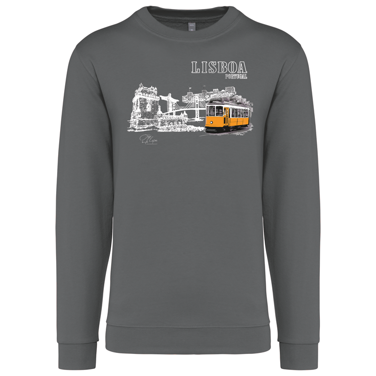 Sweatshirt Kariban sem Capuz Monumentos Lisboa