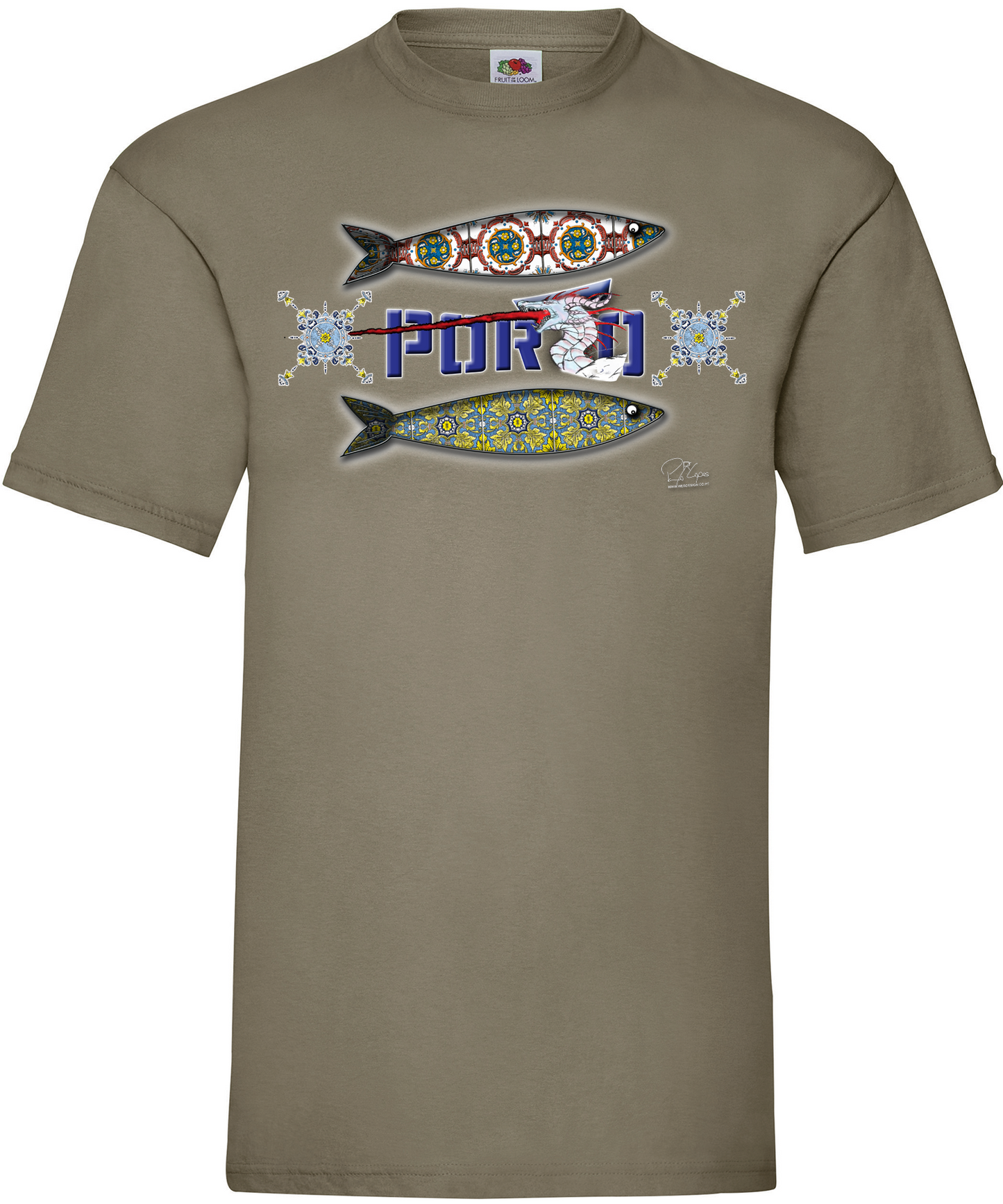 T-shirt 2 Sardinhas Porto