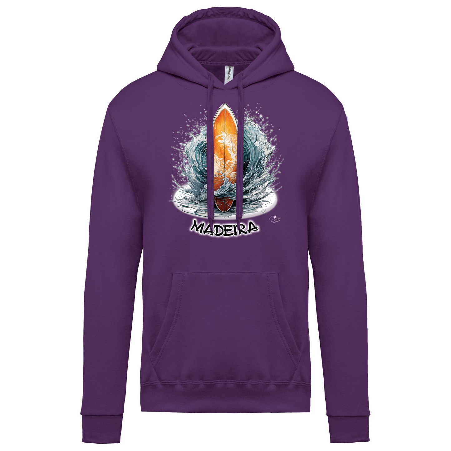 Sweatshirt Kariban com Capuz Prancha Madeira