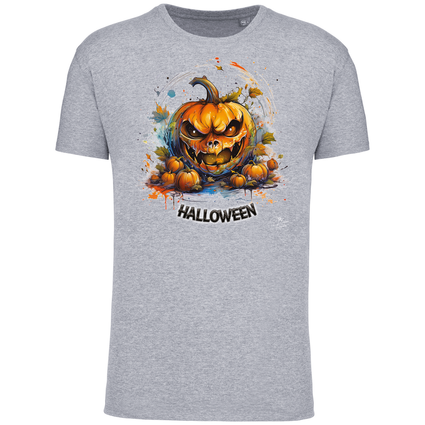 T-Shirt Algodão Biológico Abóbora