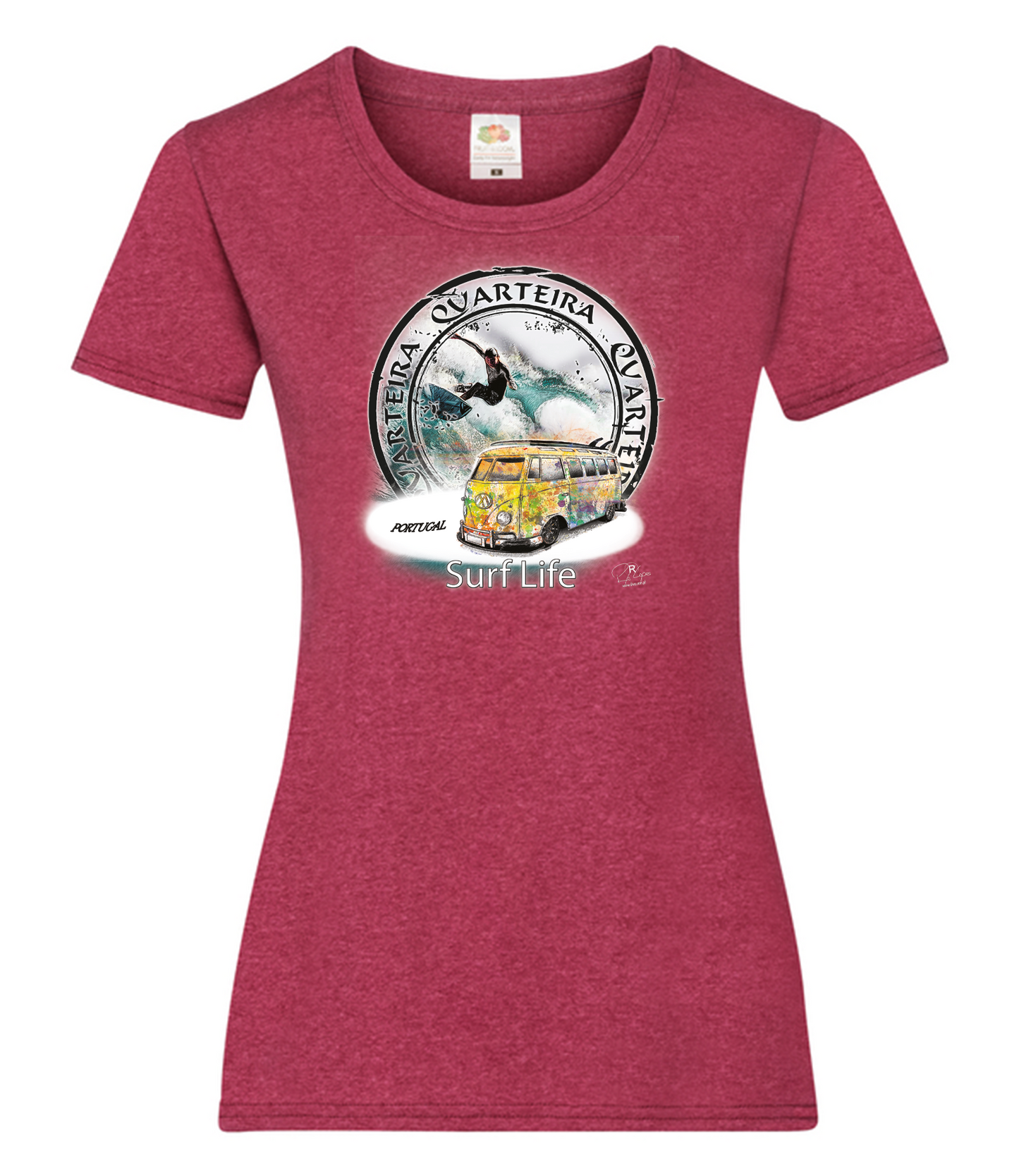 T-shirt Senhora Surf Life Quarteira