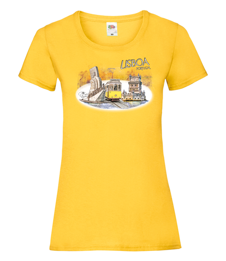 T-shirt Senhora Monumentos Belém
