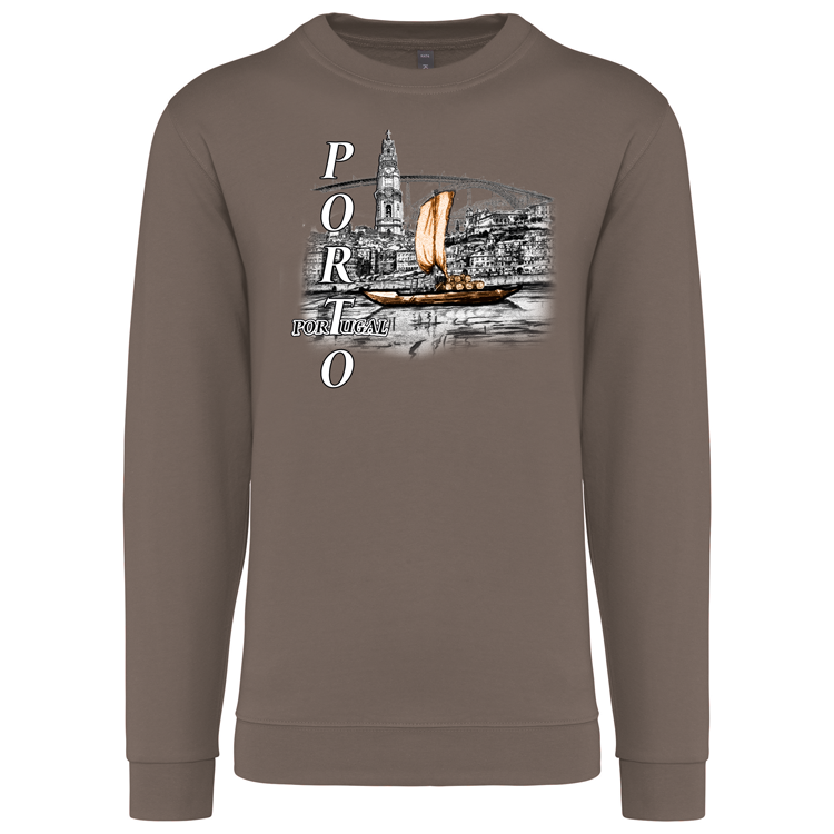 Sweatshirt Kariban sem Capuz Ribeira