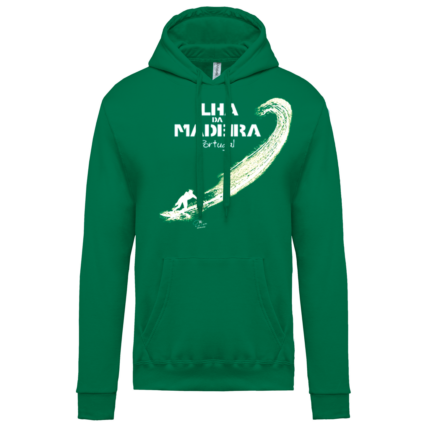 Sweatshirt Kariban com Capuz Surf Ilha da Madeira