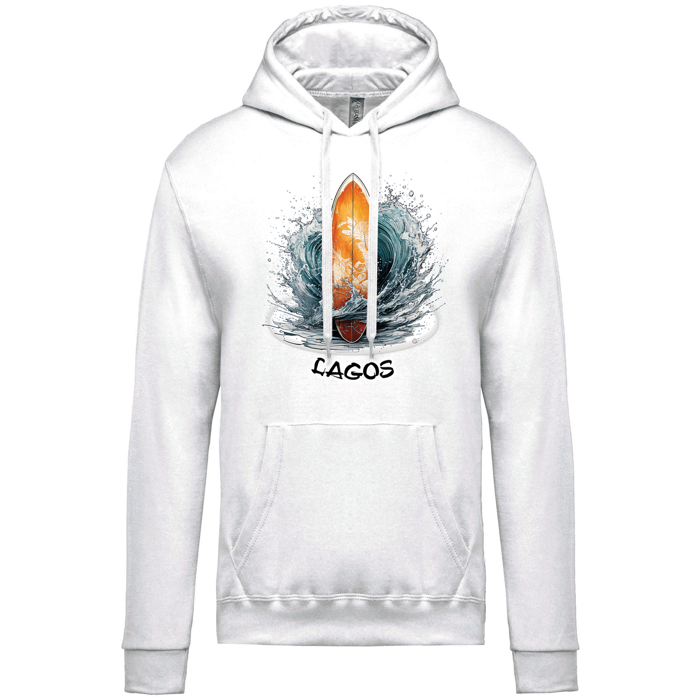 Sweatshirt Kariban com Capuz Prancha Lagos