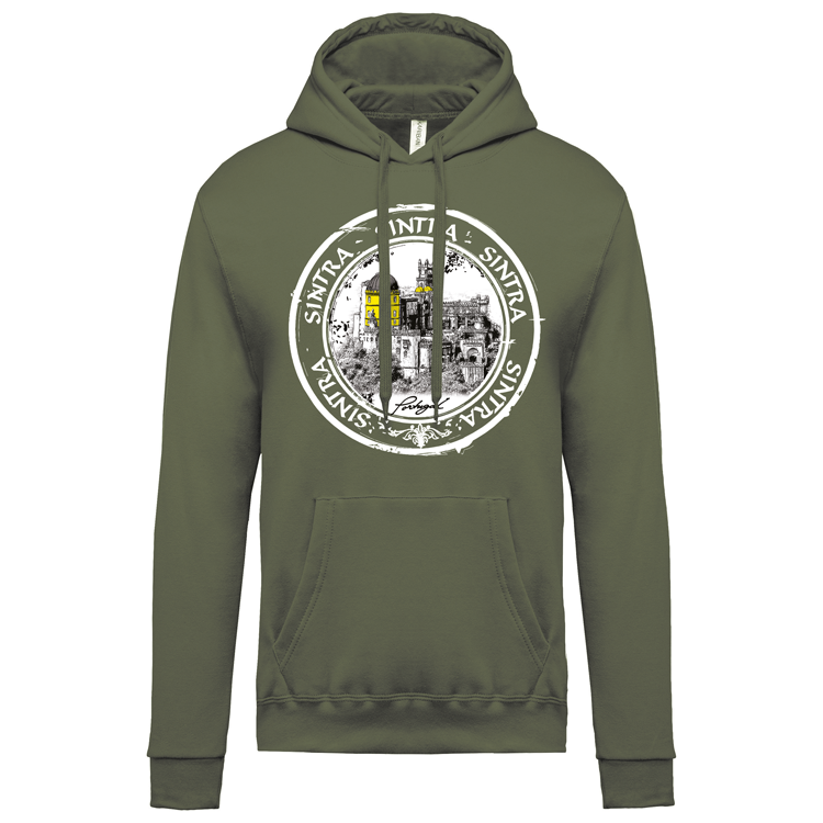 Sweatshirt Kariban com Capuz Selo Sintra