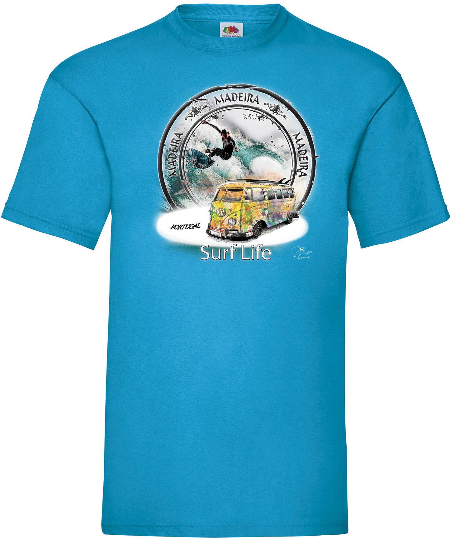 T-shirt Surf Life Madeira