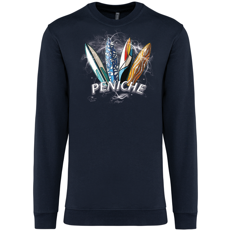 Sweatshirt Kariban sem Capuz Surfboards Peniche