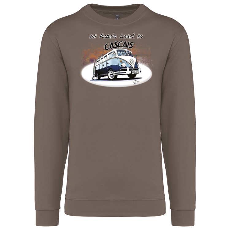 Sweatshirt Kariban sem Capuz All Roads Lead to Cascais