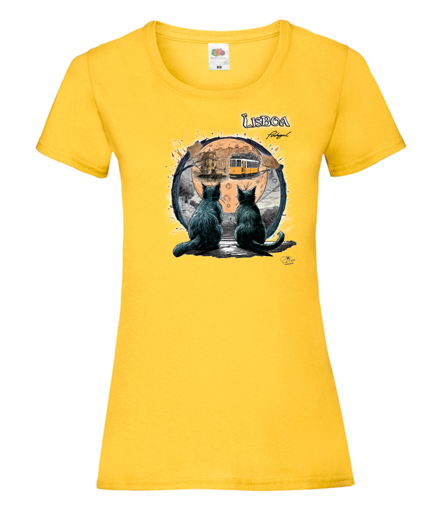 T-shirt Senhora Luar Lisboa