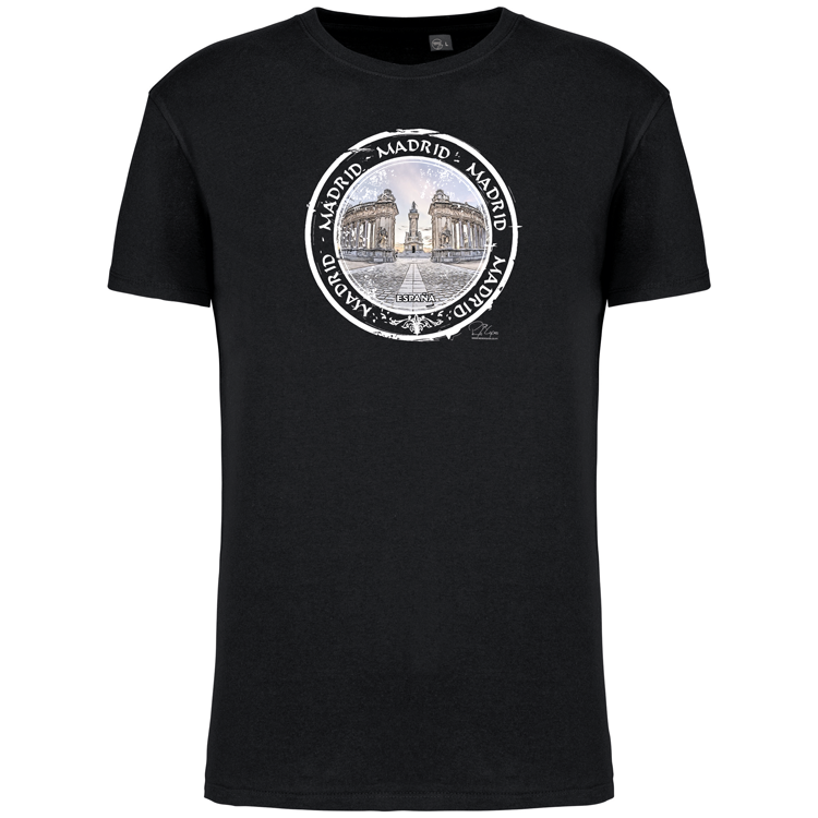 T-Shirt Algodão Biológico Sello Madrid