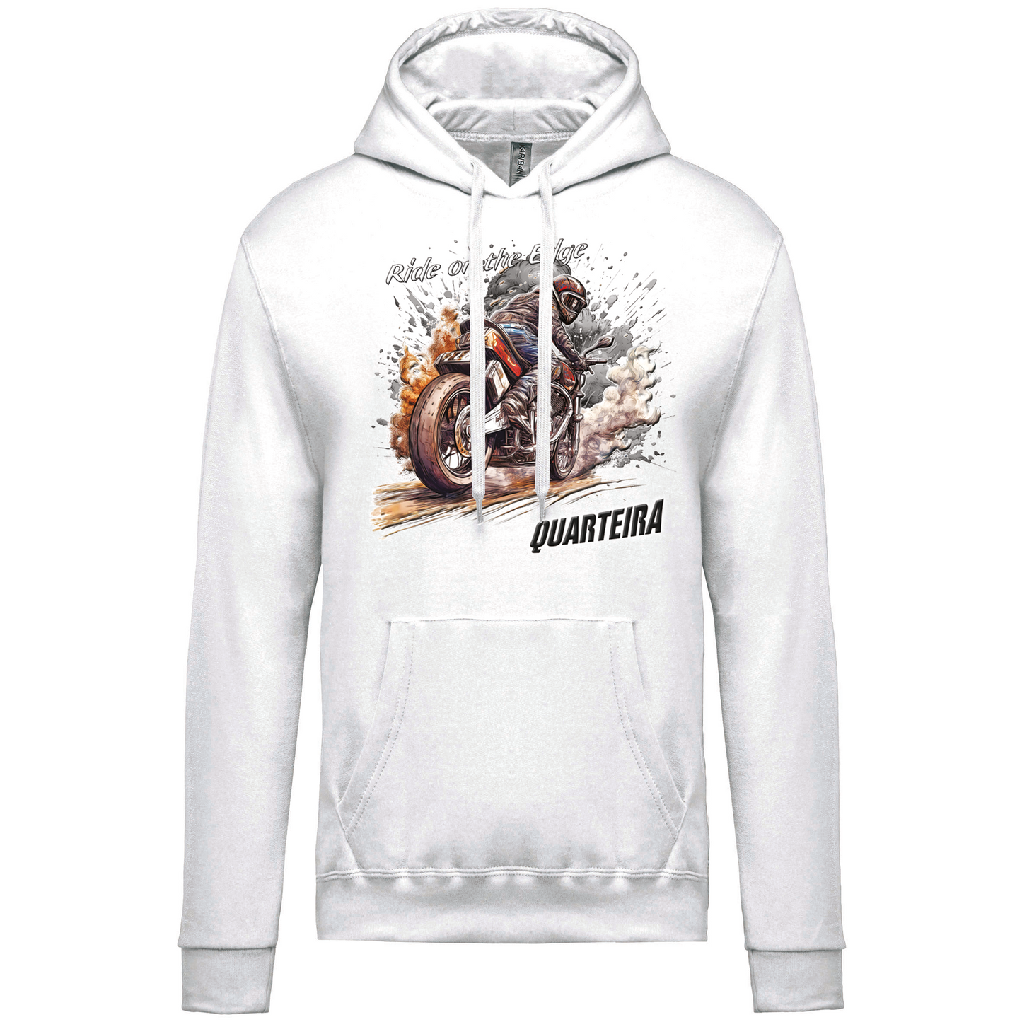 Sweatshirt Kariban com Capuz Ride on the Edge Quarteira