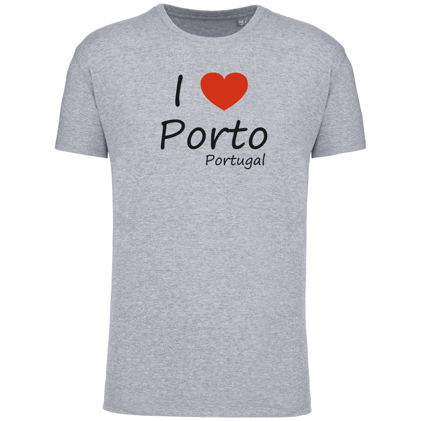 T-Shirt Algodão Biológico I Love Porto