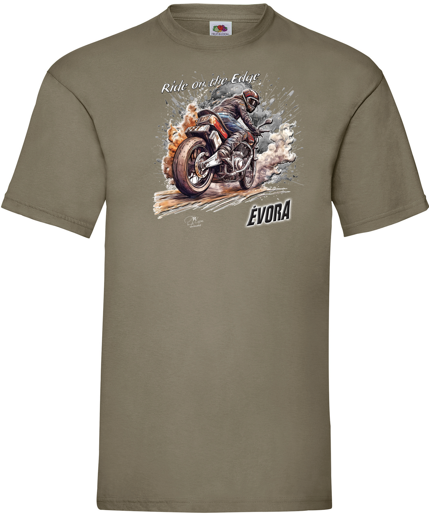 T-shirt Ride on the Edge Évora