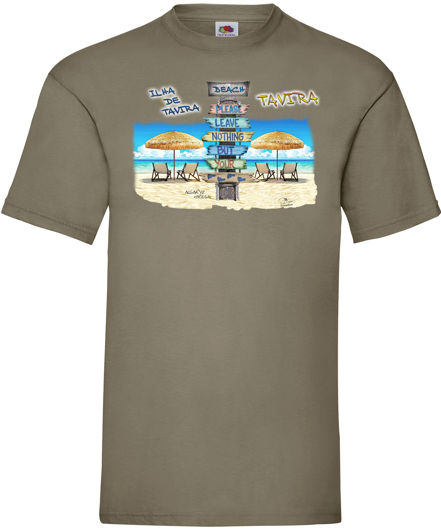 T-shirt Pégadas Tavira