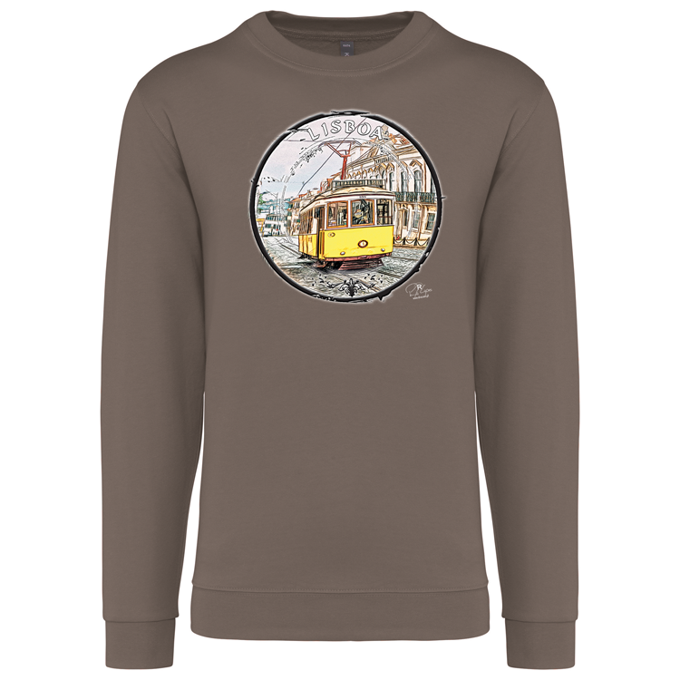 Sweatshirt Kariban sem Capuz Calçada do Combro