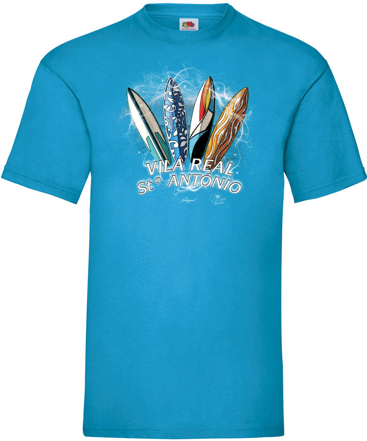 T-shirt Surfboards Vila Real Stº António