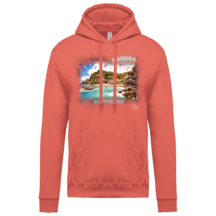 Sweatshirt Kariban com Capuz Ponta do Sol