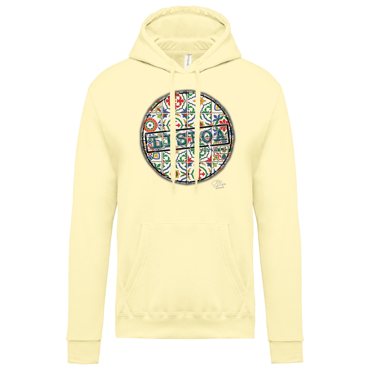 Sweatshirt Kariban com Capuz Pin Lisboa