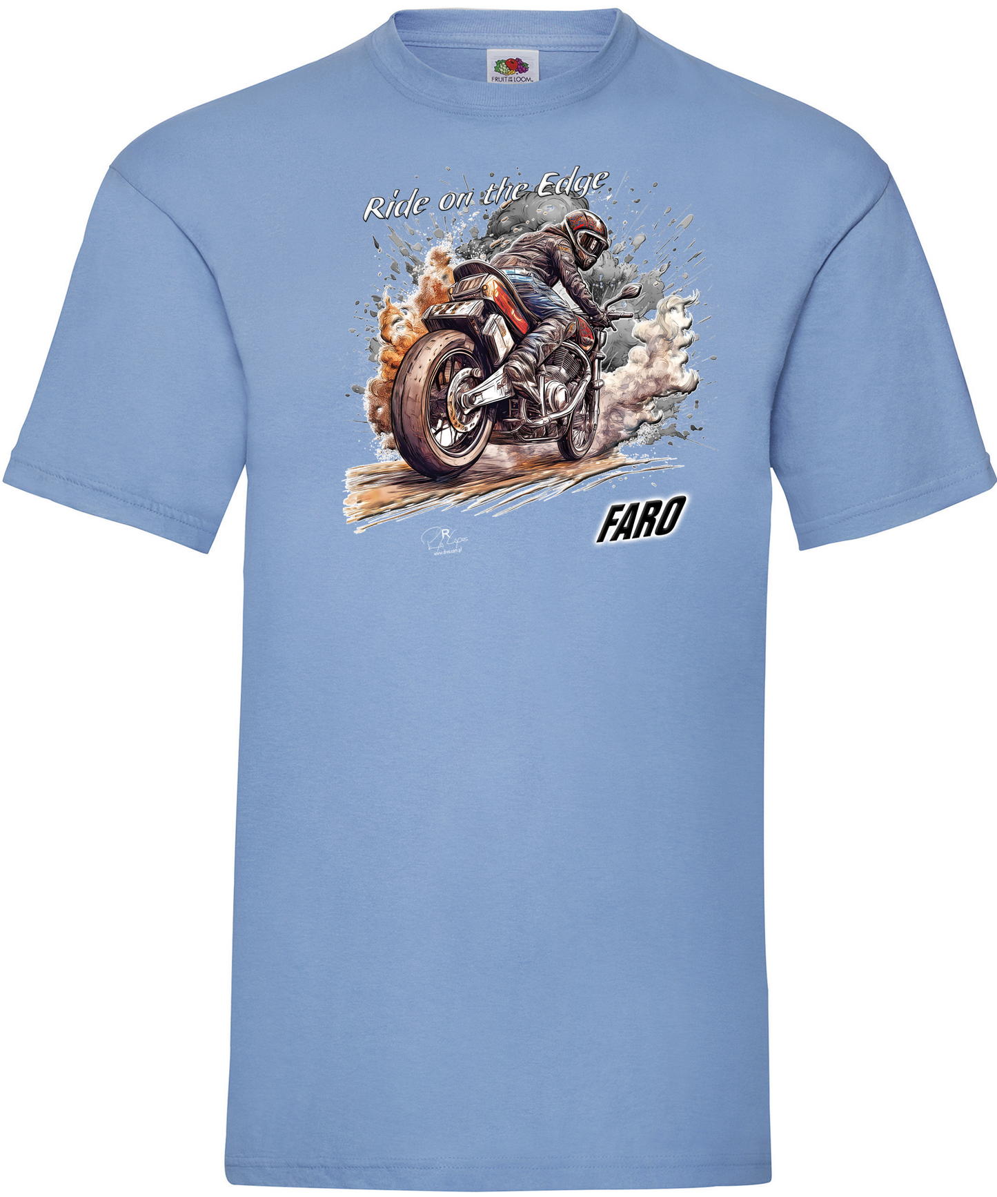 T-shirt Ride on the Edge Faro