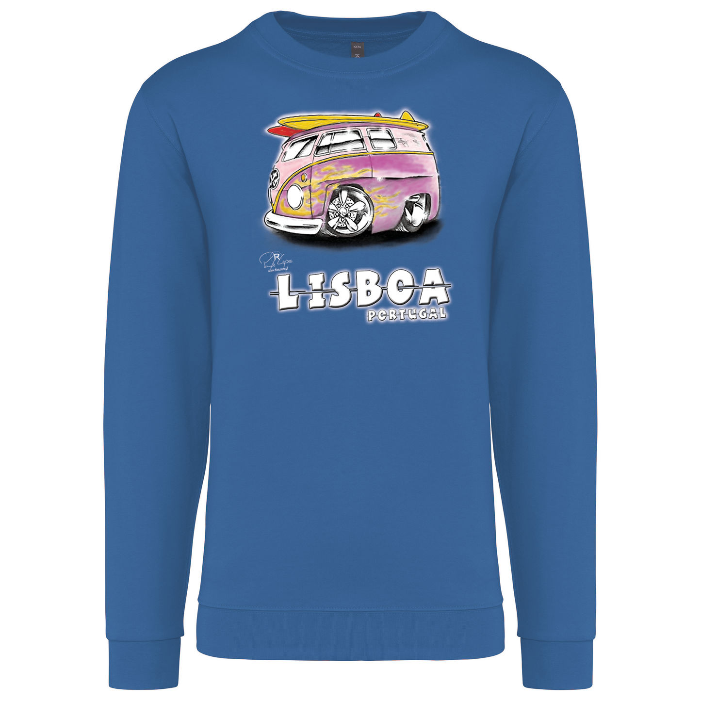 Sweatshirt Kariban sem Capuz Gorduxinha Lisboa