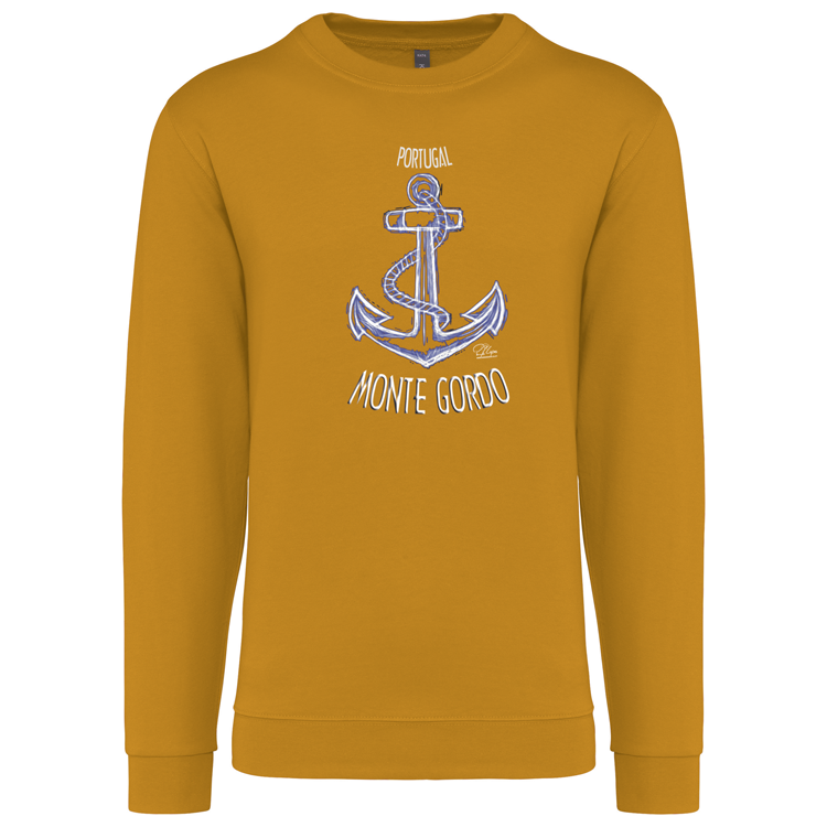 Sweatshirt Kariban sem Capuz Âncora Monte Gordo