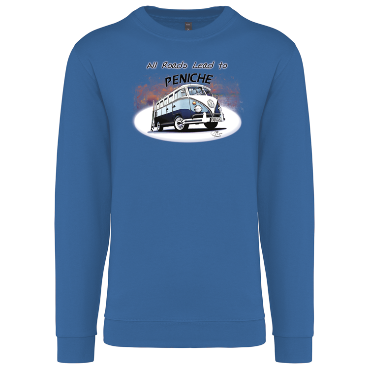 Sweatshirt Kariban sem Capuz All Roads Lead to Peniche