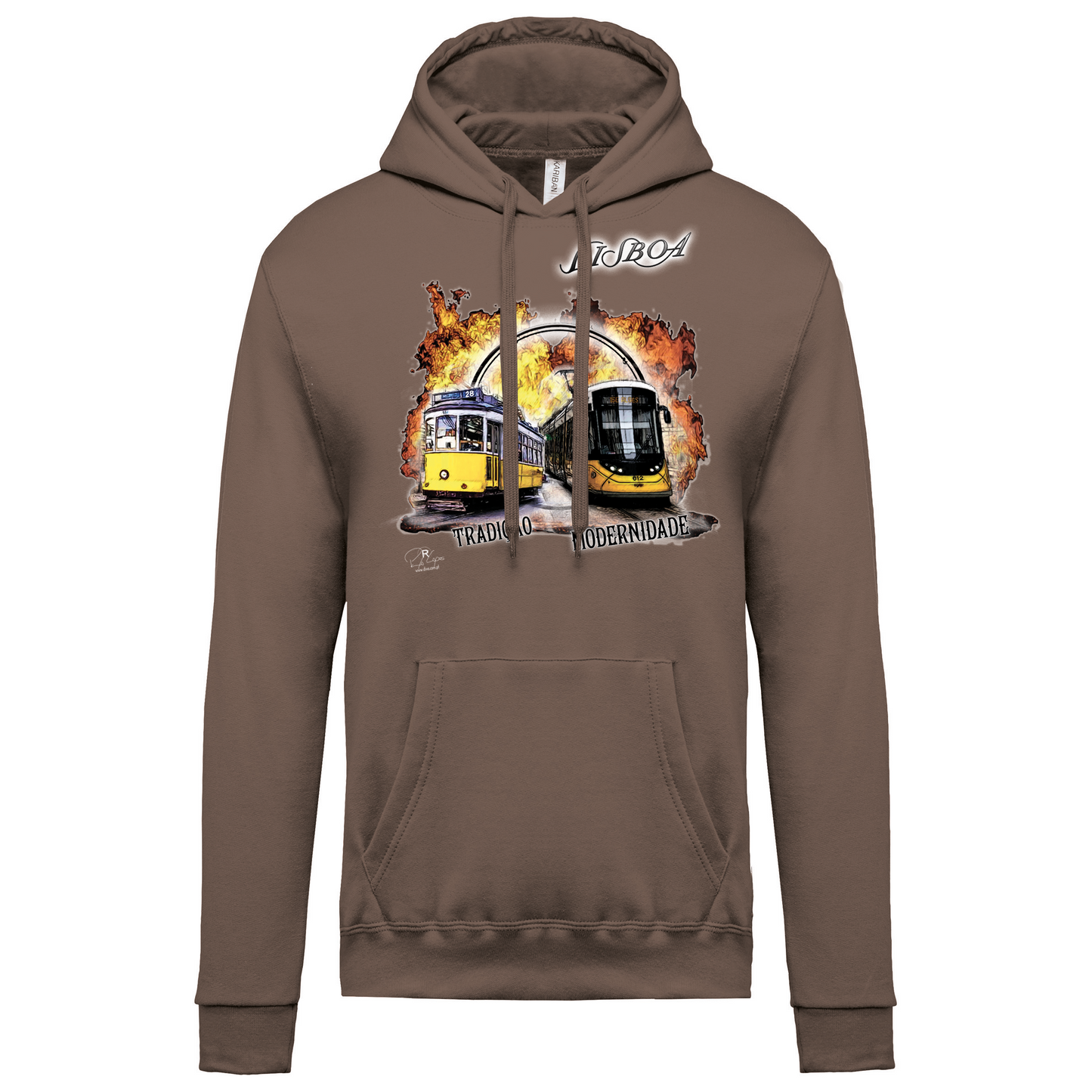 Sweatshirt Kariban com Capuz Tradição e Modernidade