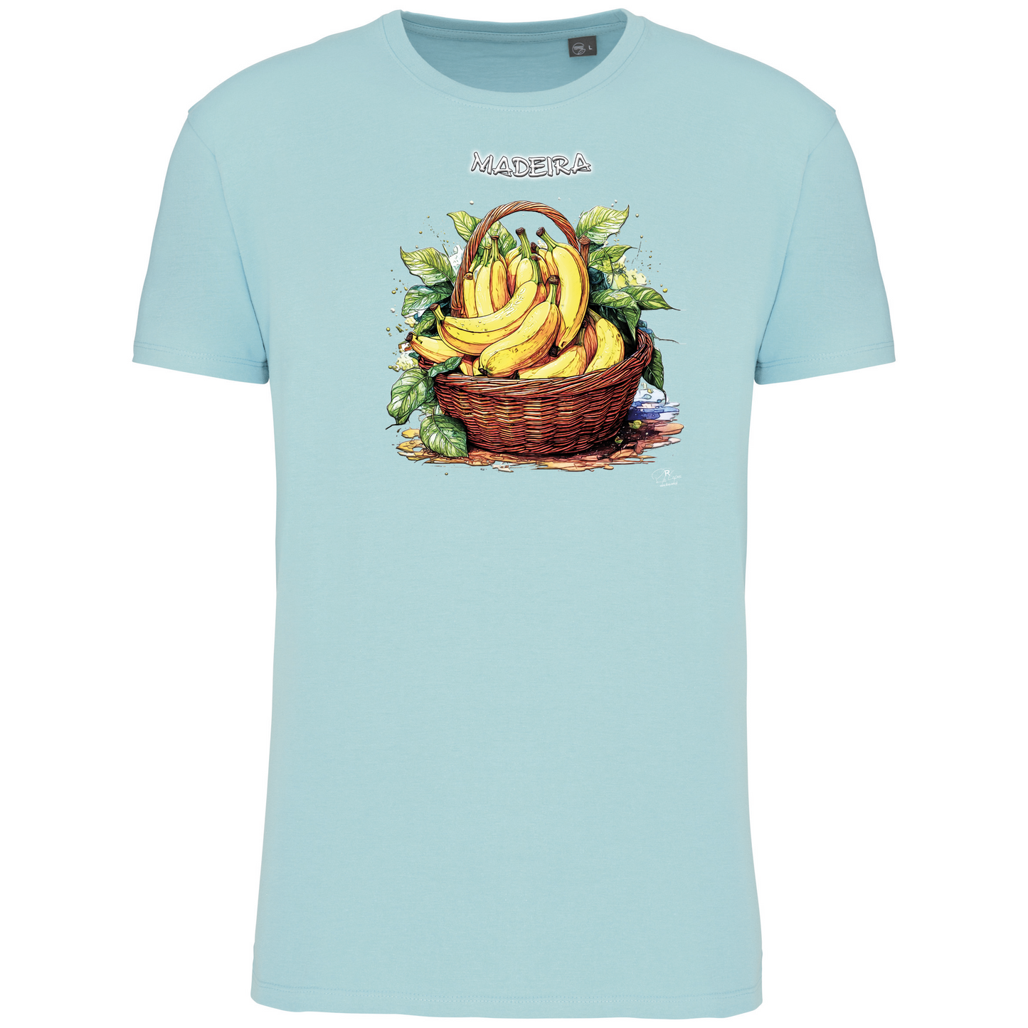 T-Shirt Algodão Biológico Cesto Bananas