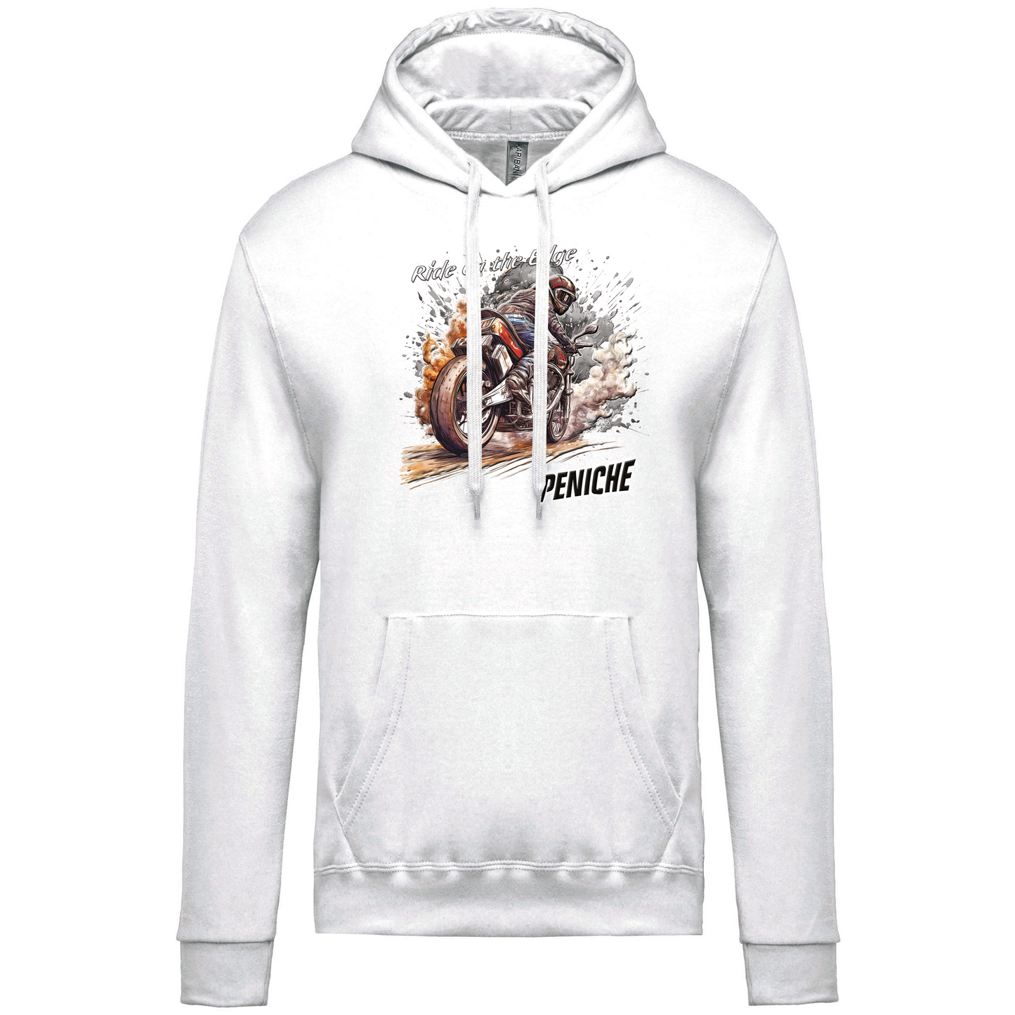 Sweatshirt Kariban com Capuz Ride on the Edge Peniche