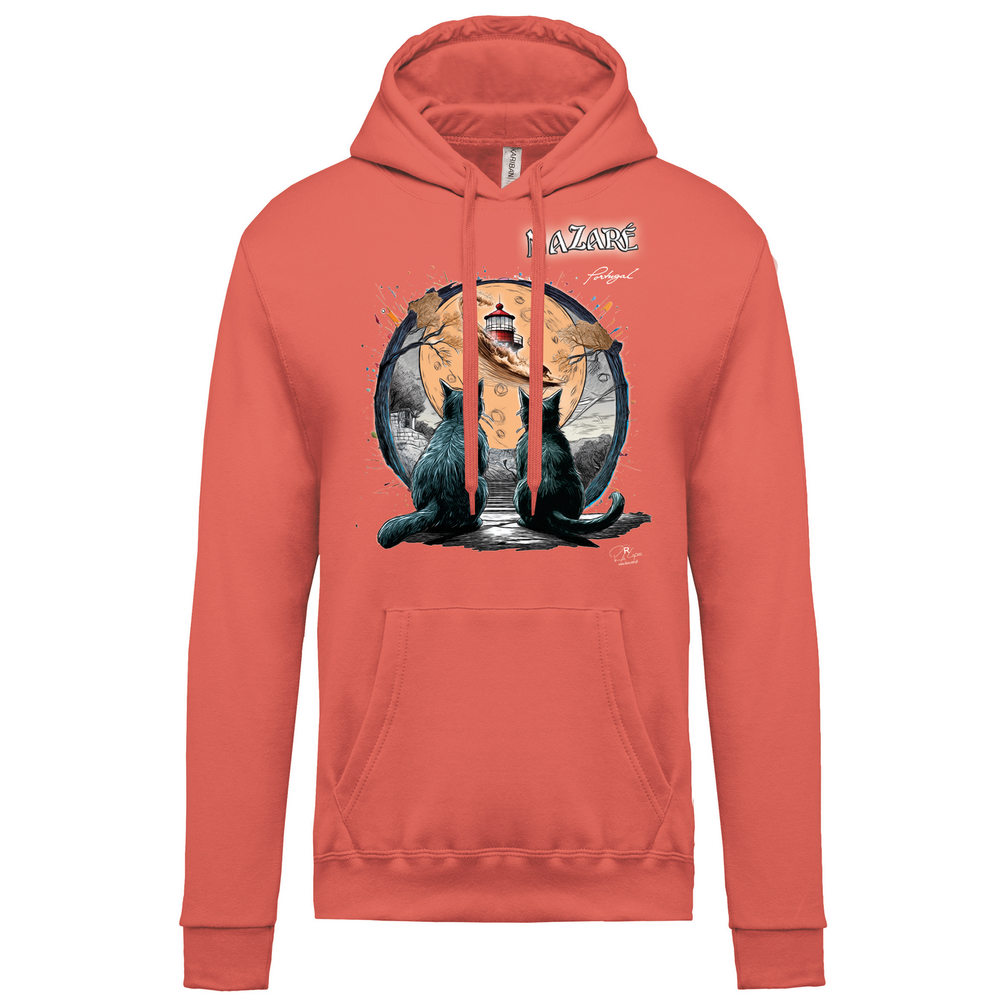 Sweatshirt Kariban com Capuz Luar Nazaré